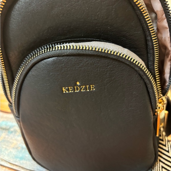 Kedzie Black Crossbody Bag - Picture 1 of 4